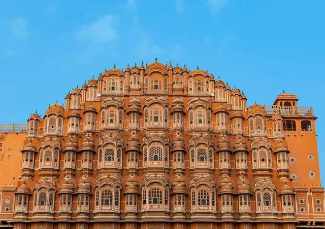 Hawa Mahal, the Palace of Winds, in Jaipur, Rajasthan