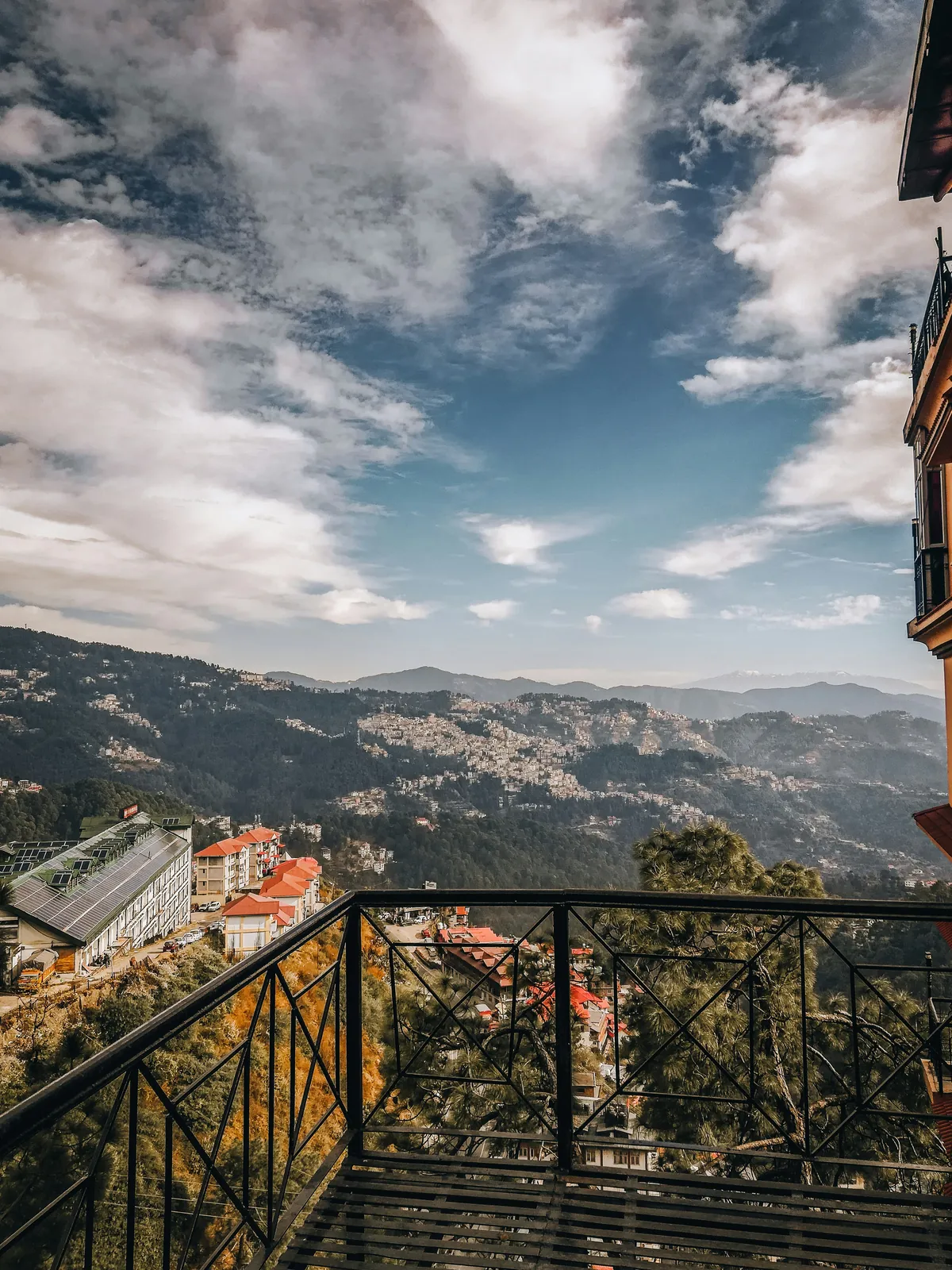 Colonial hill town of Shimla in Himachal Pradesh